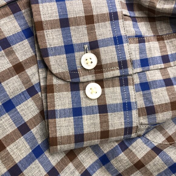 Daniel Cremieux  Men's Long Sleeve Shirt, Size Medium, Slim Fit 100% Cotton, NWT - Picture 5 of 11